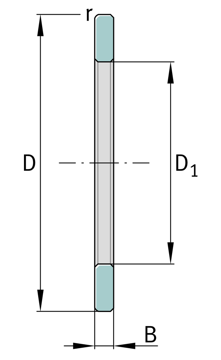Свободное кольцо INA GS81113