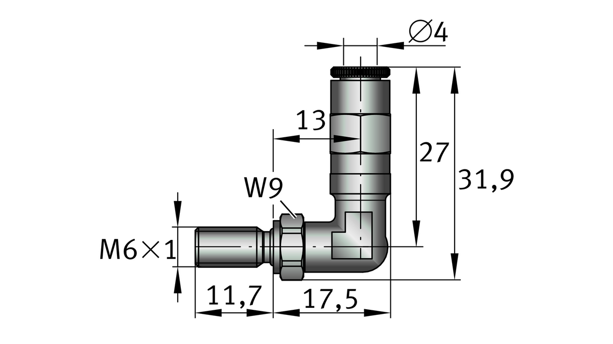 Адаптер смазки INA S18