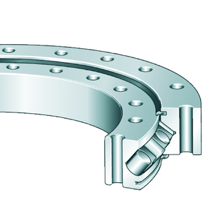 Опорно-поворотное устройство, подшипник с перекрестными роликами, без зубчатого венца INA XU120222-ZT
