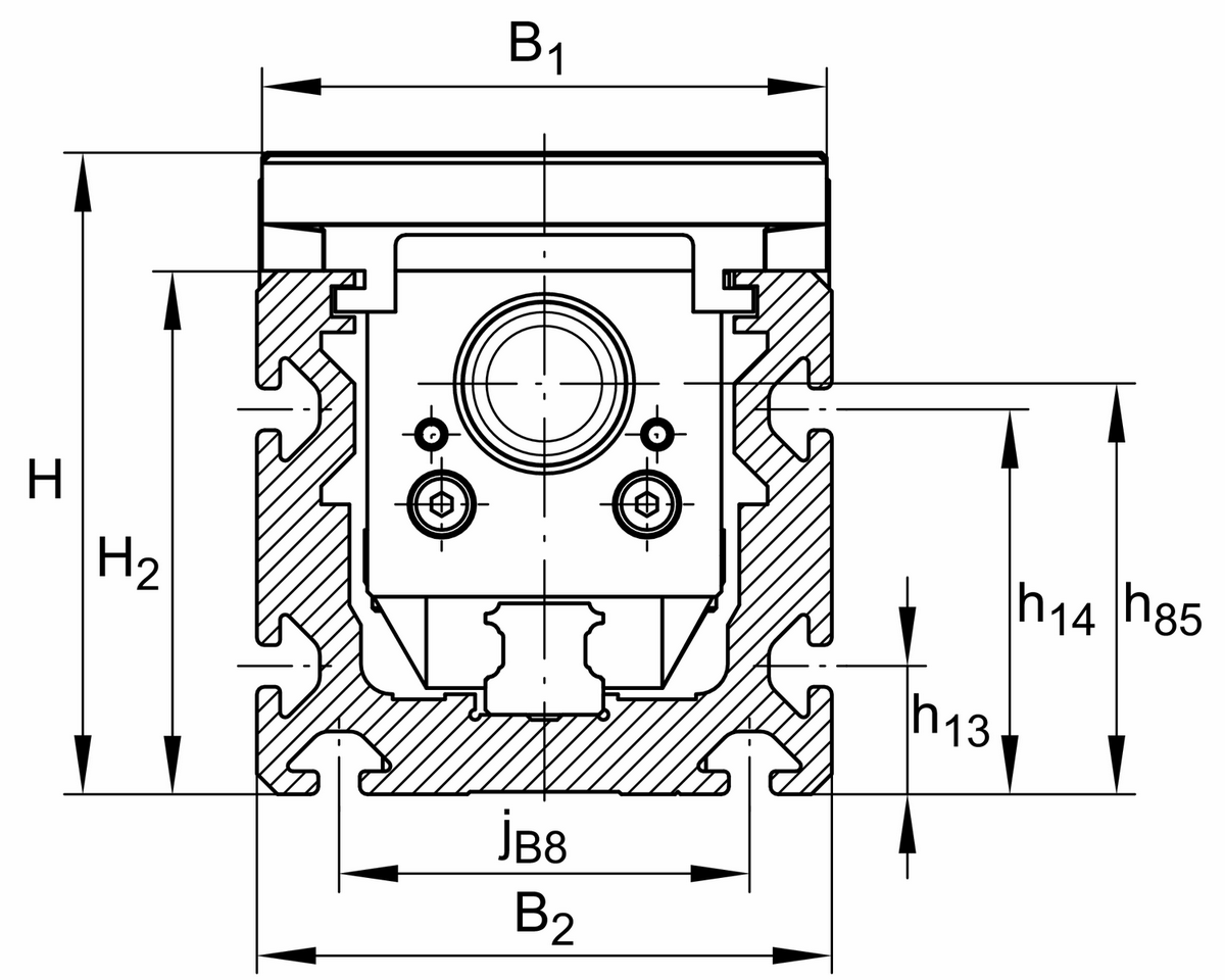 Модуль линейного перемещения INA MKUSE25-200-KGT/5-M
