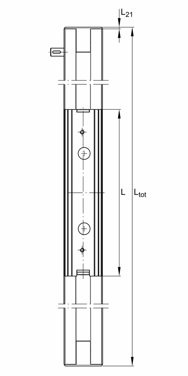 Модуль линейного перемещения INA MLFI25-130-ZR-N