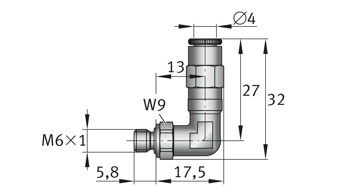 Адаптер смазки INA S28