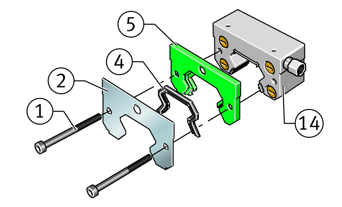 Набор принадлежностей INA KIT.RWU35-E-A-OS-511