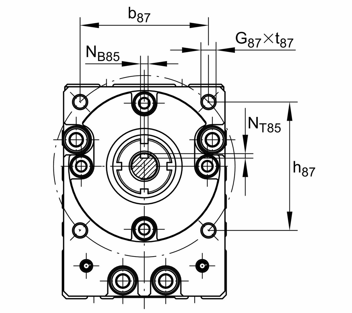 Модуль линейного перемещения INA MKUVE20-200-KGT/10-FM-WN2-N