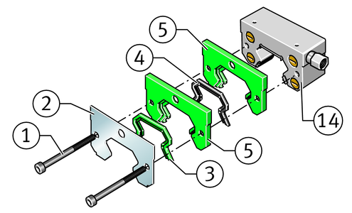 Набор принадлежностей INA KIT.RWU35-E-A-OS-561