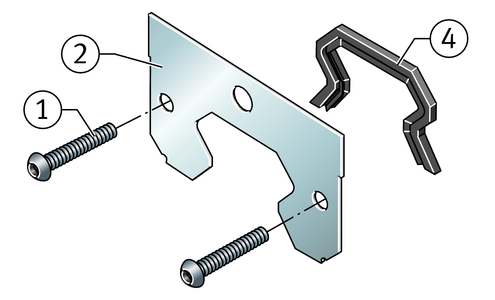 Набор принадлежностей INA KIT.RWU65-E-A-OS-120