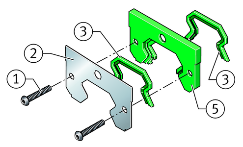 Набор принадлежностей INA KIT.RWU45-E-A-OS-140
