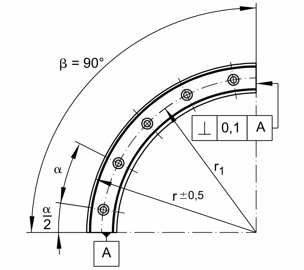 Направляющий рельс INA LFSR32-300/90-ST