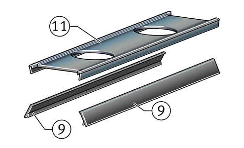 Набор принадлежностей INA KIT.RWU45-E-910
