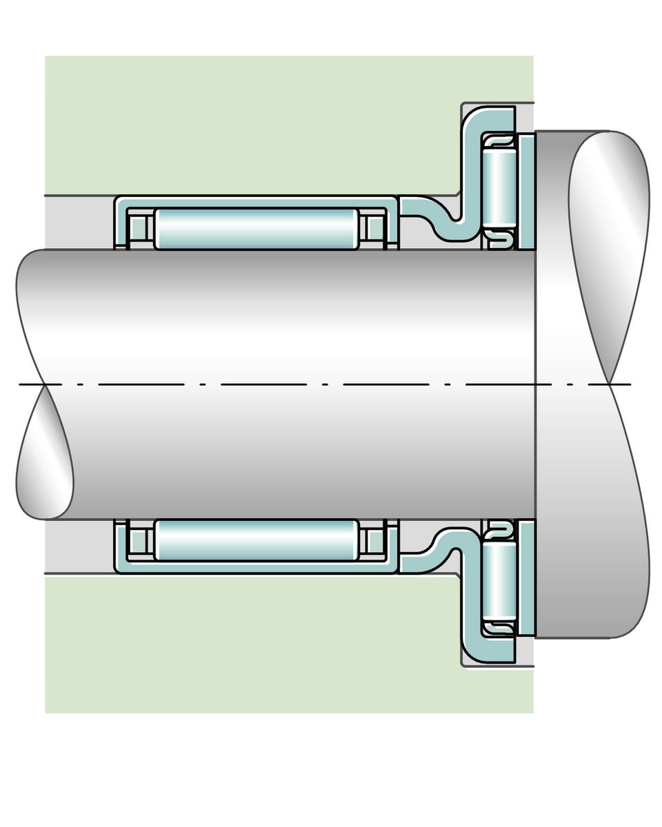 Упорный игольчатый подшипник INA AXW50