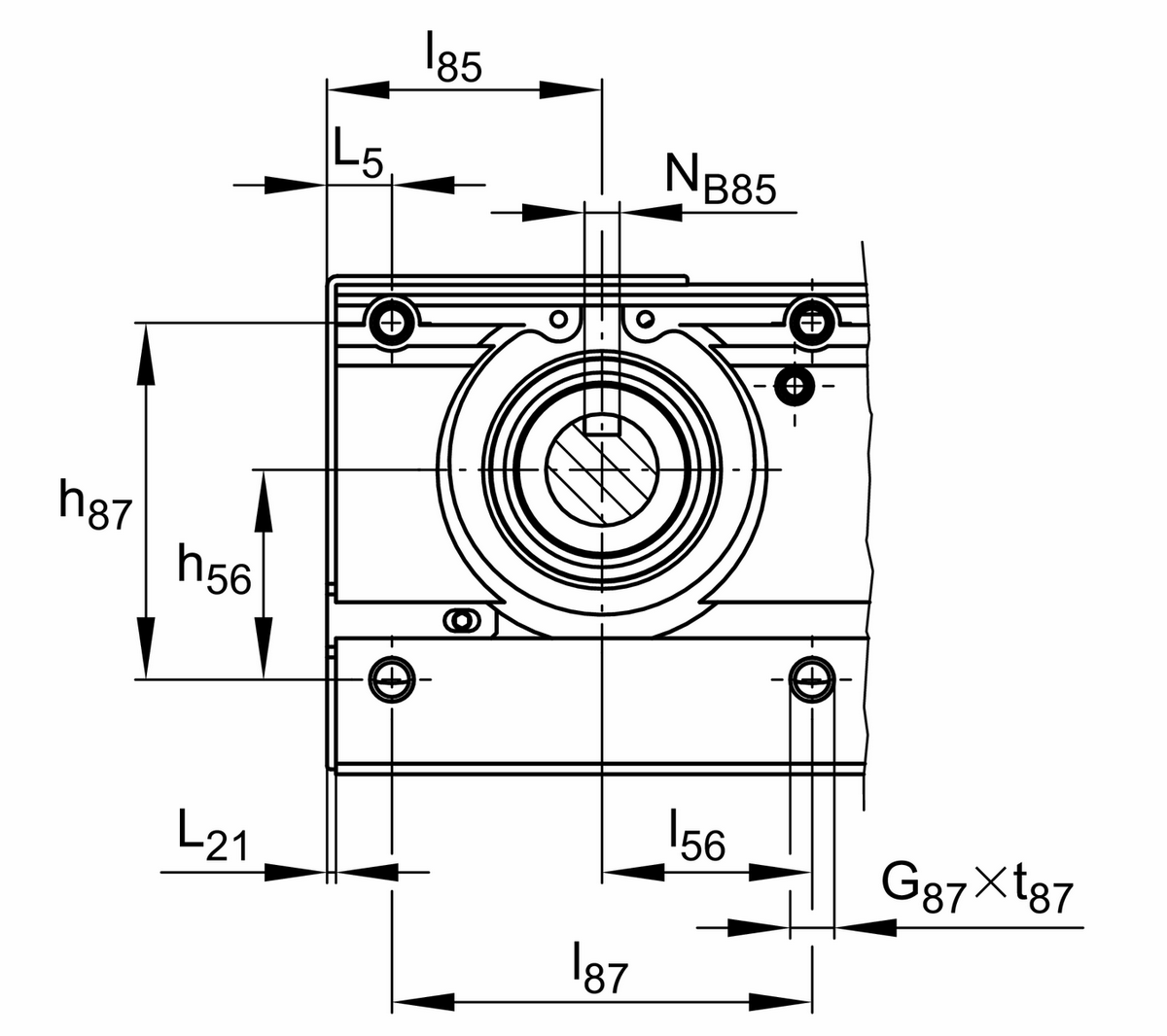 Модуль линейного перемещения INA MKUVE15-260-ZR