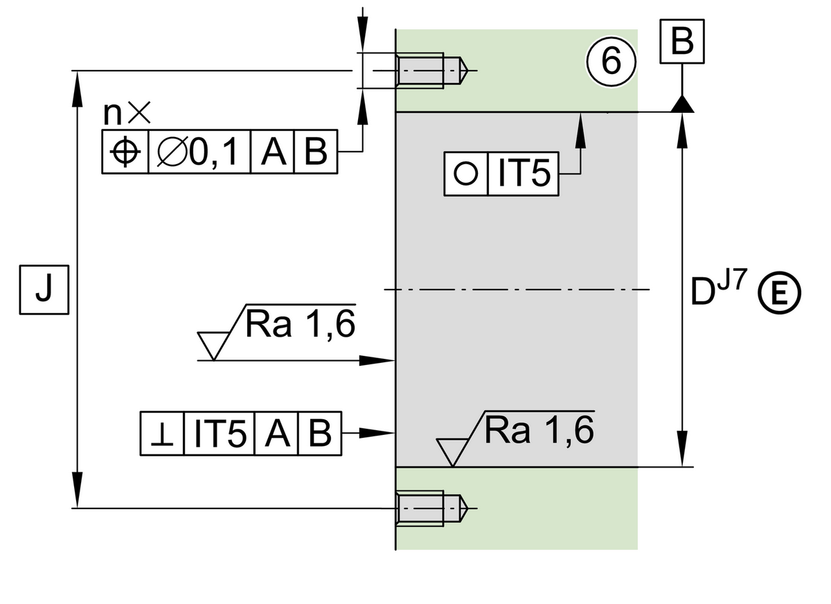 Упорно-радиальный шарикоподшипник INA DKLFA2080-2RS