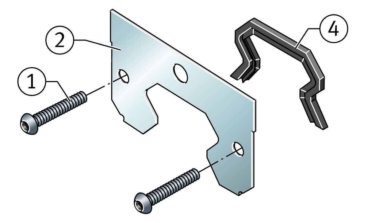 Набор принадлежностей INA KIT.RWU100-E-A-OS-120