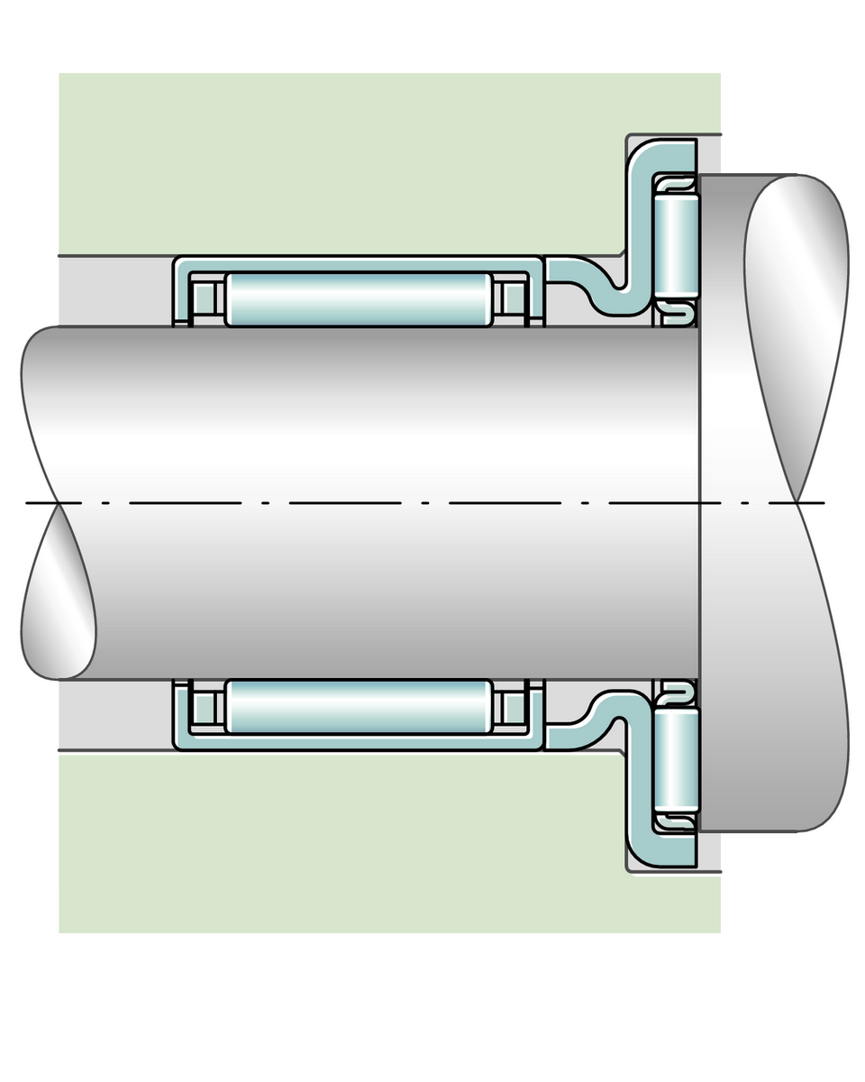 Упорный игольчатый подшипник INA AXW50