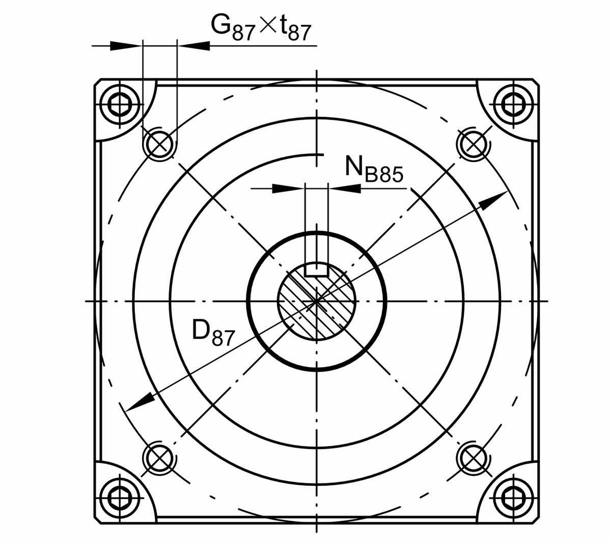 Модуль линейного перемещения INA MDKUSE25-365-3ZR-W2-N