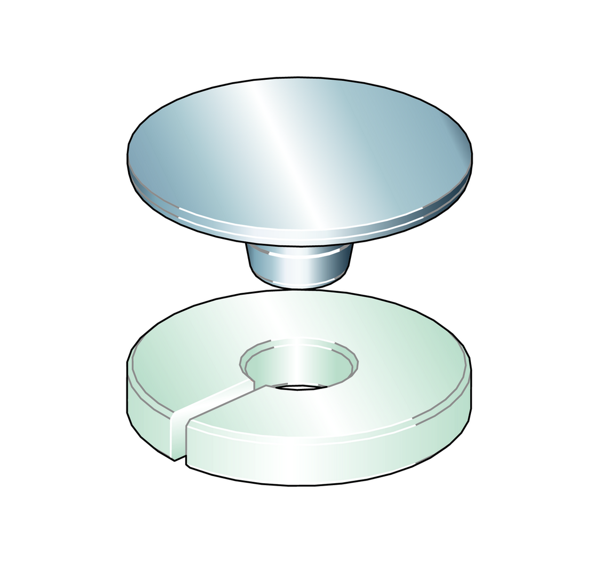 Уплотняющая крышка INA KA27-ST/A