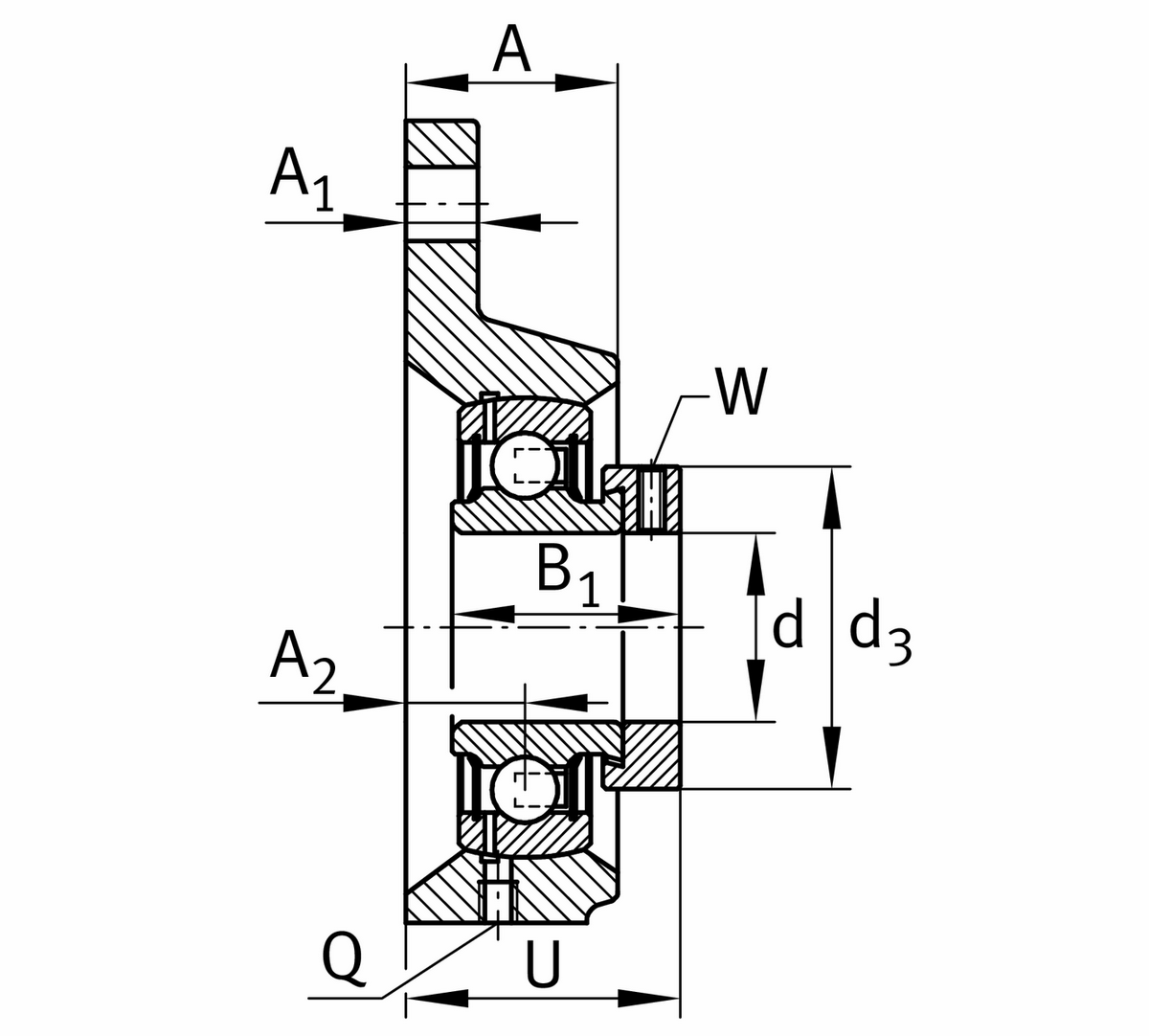 Фланцевый корпус INA PCFTR20-XL (PCFTR20)