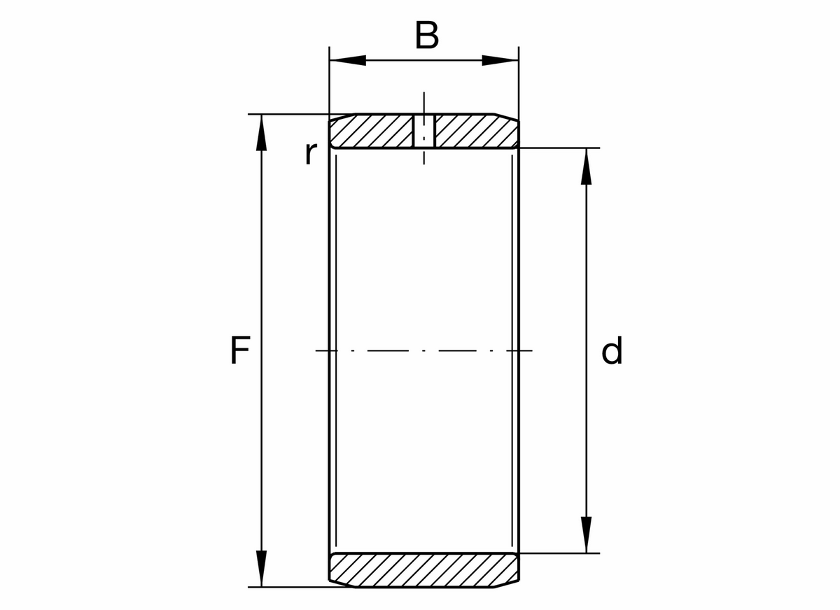 Внутреннее кольцо INA IR45X55X20-IS1-XL (IR45X55X20-IS1)
