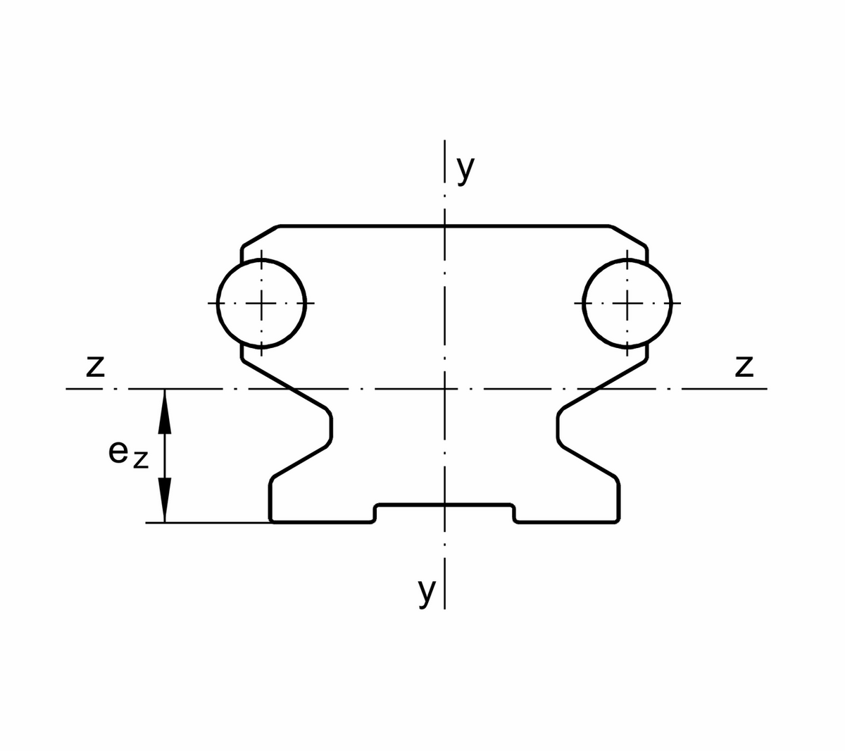 Направляющий рельс INA LFS42-CE