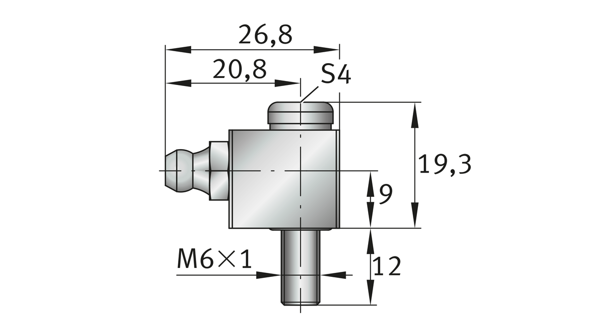 Адаптер смазки INA S65