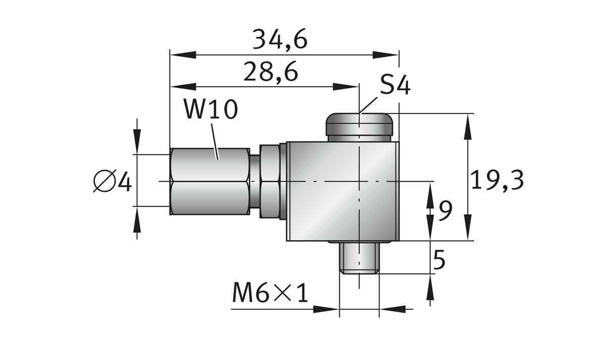 Адаптер смазки INA S53