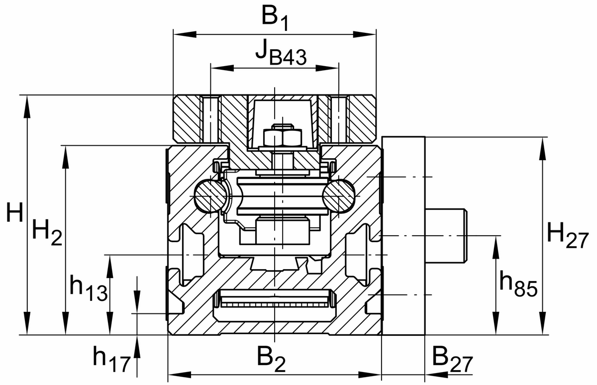 Модуль линейного перемещения INA MLFI20-130-ZR