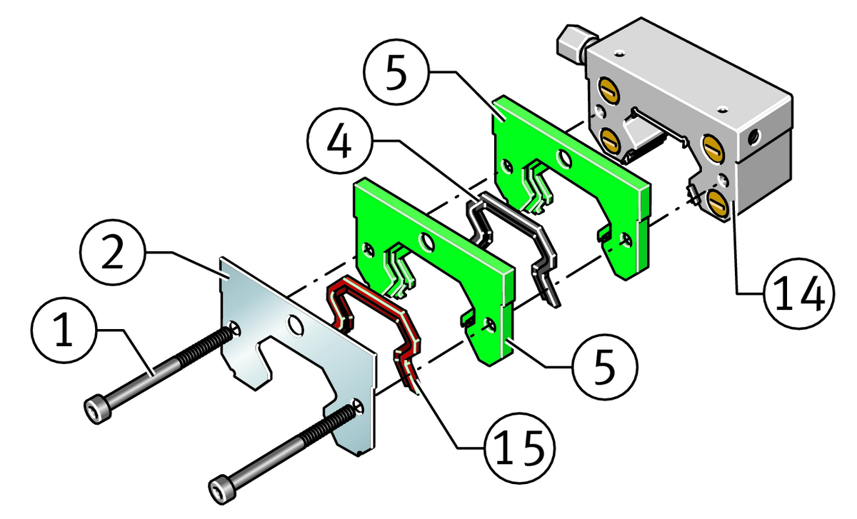 Набор принадлежностей INA KIT.RWU35-E-A-OS-550