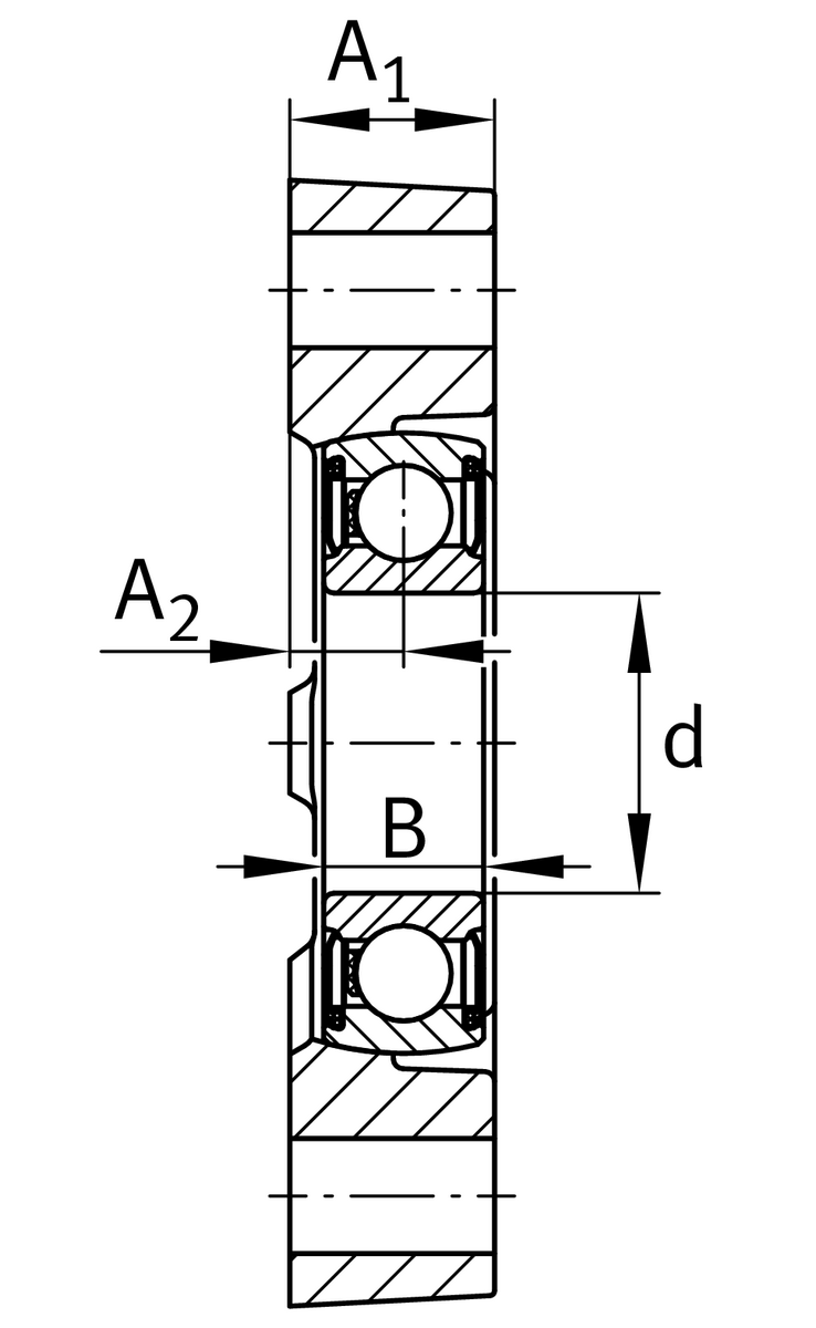 Фланцевый корпус INA BLCTE30-XL (BLCTE30)