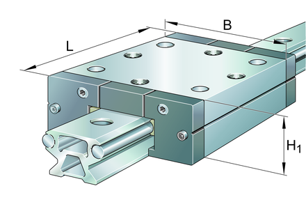 Каретка INA LFKL32-SF