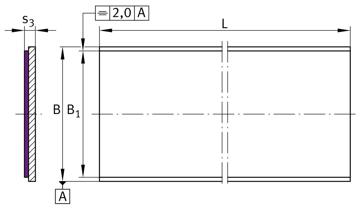 Полоса INA EGS30260-E40-S3E