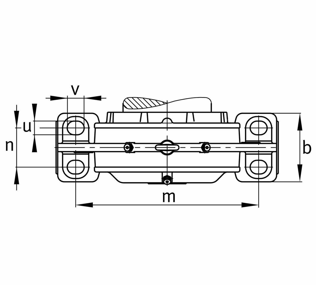 Тело корпуса BND3168-H-W-T-BF-D