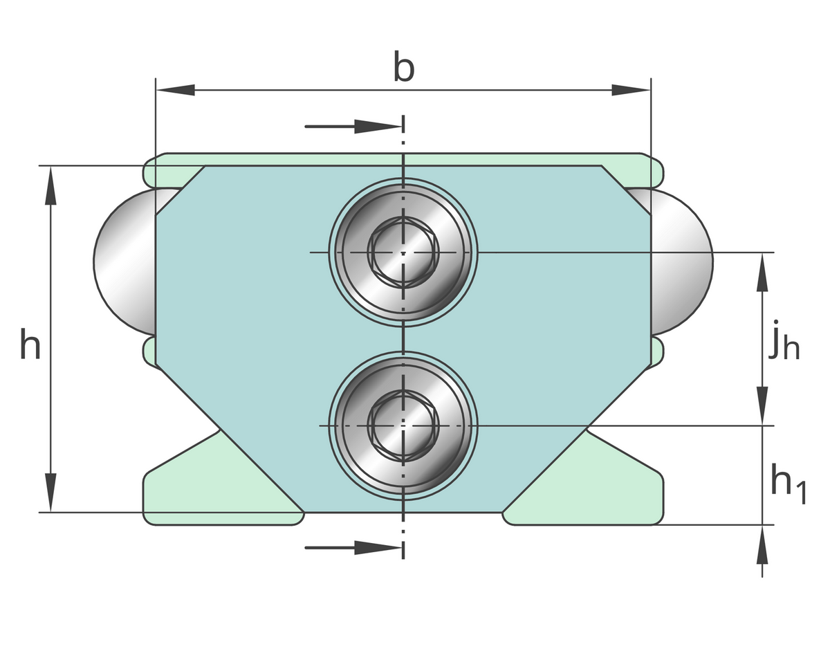 Торцовая заглушка INA ANS.LFS25