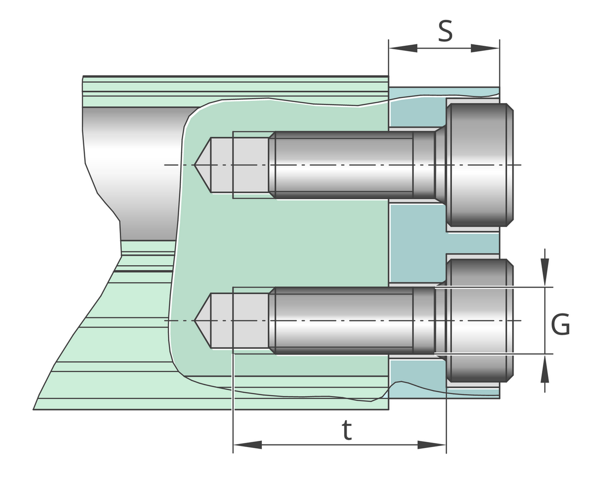 Торцовая заглушка INA ANS.LFS25