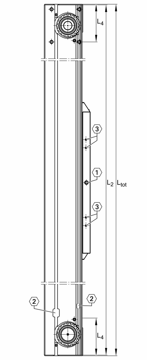 Модуль линейного перемещения INA MKUVE15-260-ZR