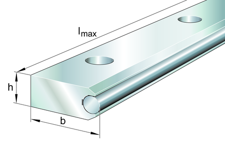 Направляющий рельс INA LFS52-FH