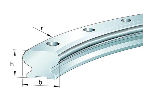 Направляющий рельс INA LFSR32-500/360-ST