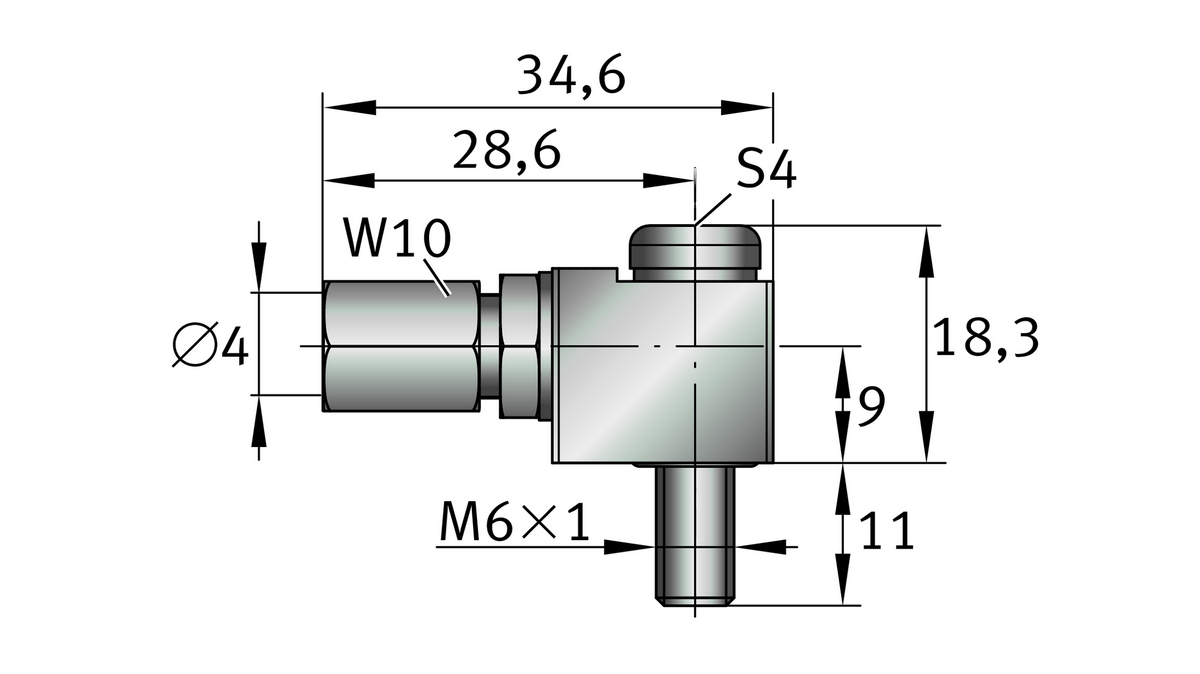Адаптер смазки INA S68
