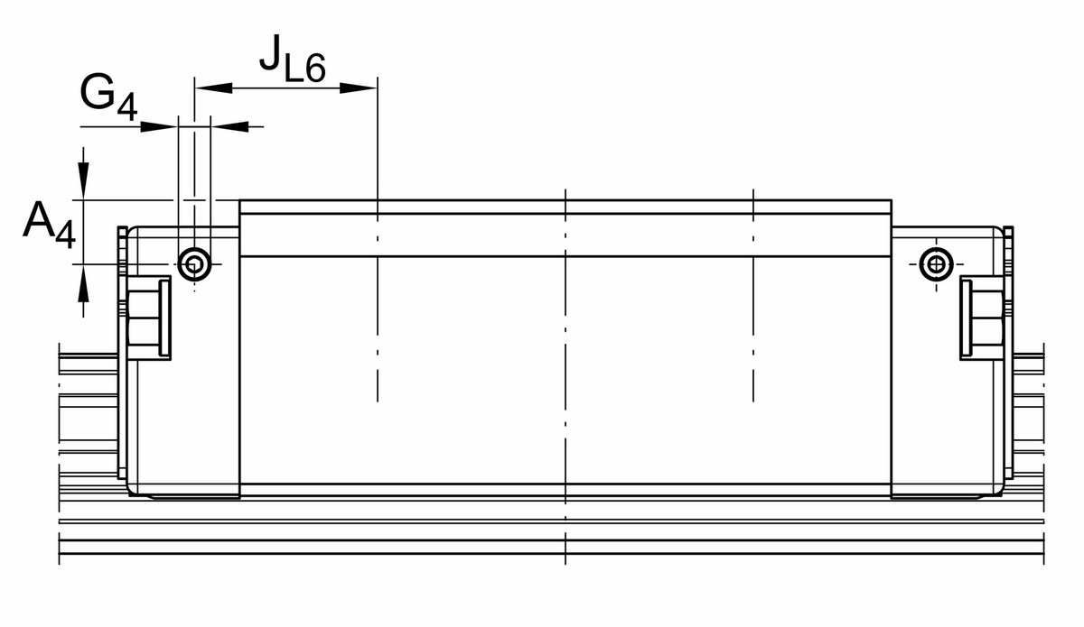 Каретка шариковой линейной направляющей качения с циркуляцией INA KWVE25-B-ES