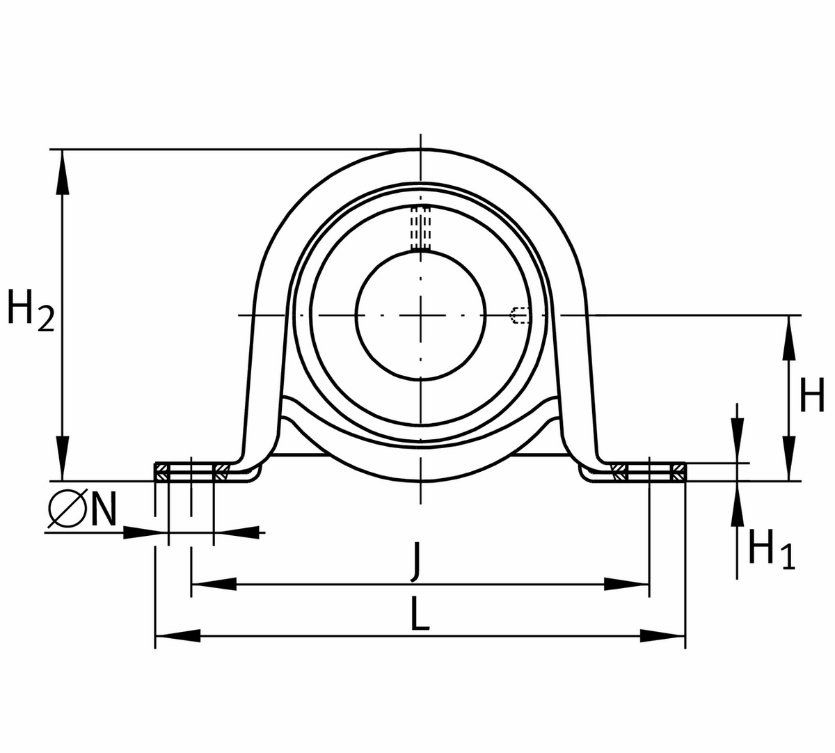 Узел стационарного корпуса PB15-XL (PB15)