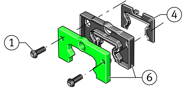 Набор принадлежностей INA KIT.KWVE15-B-OS-300