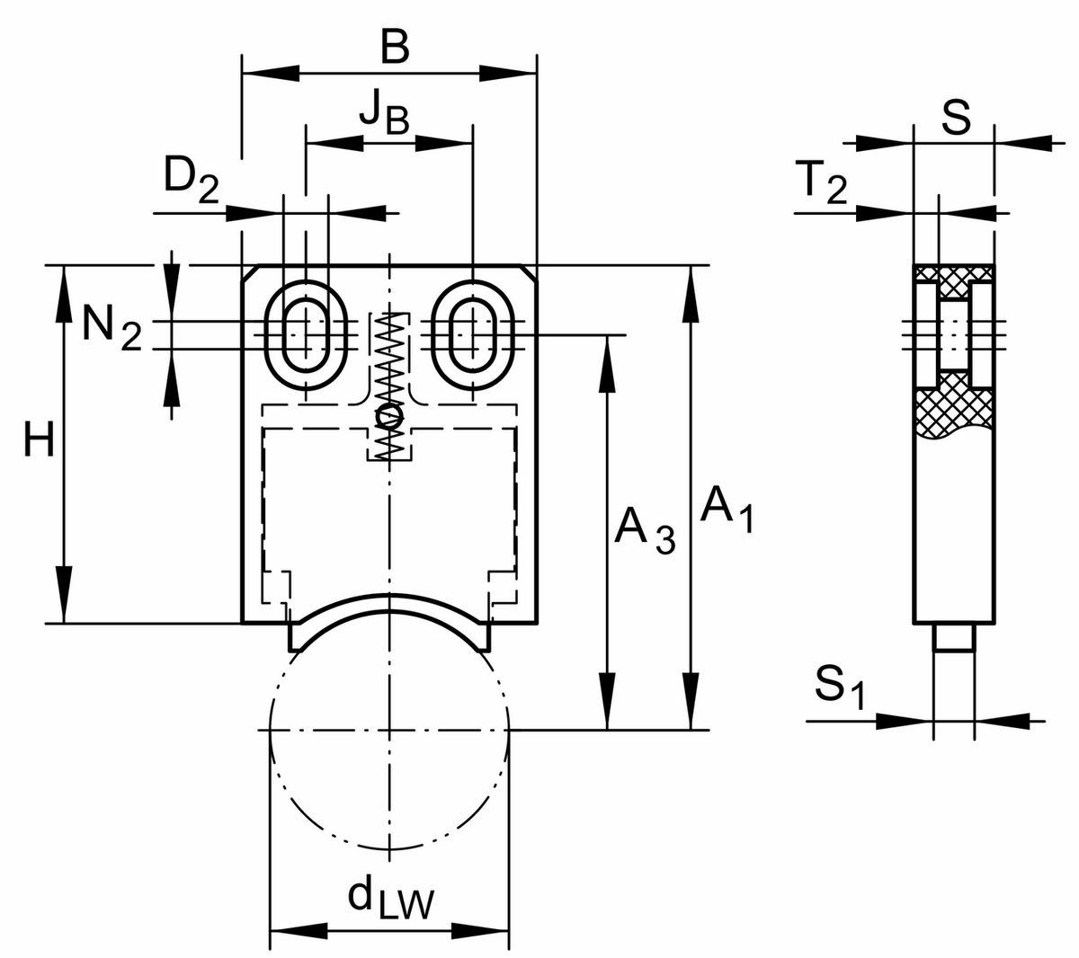 Скребок INA AB.W10