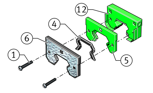 Набор принадлежностей INA KIT.RWU35-E-A-OS-420