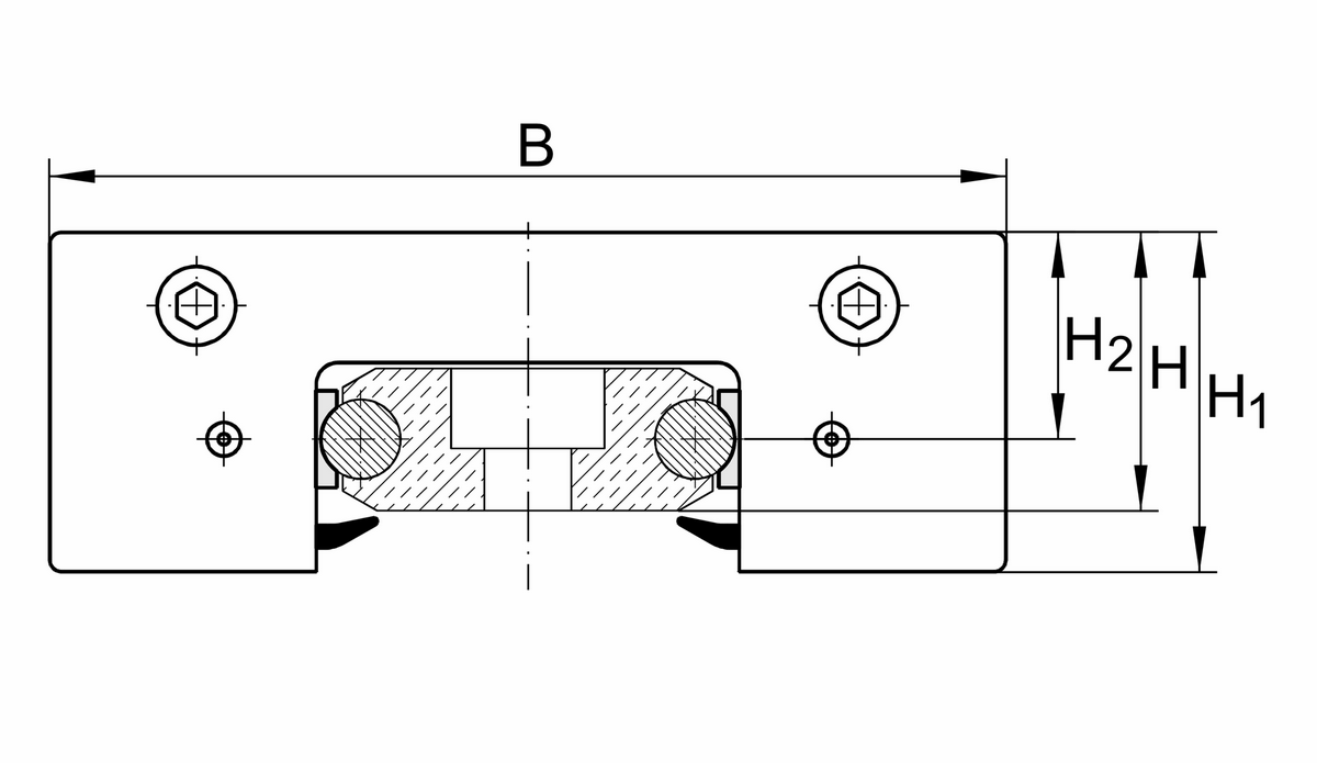 Каретка INA LFKL52-E-SF