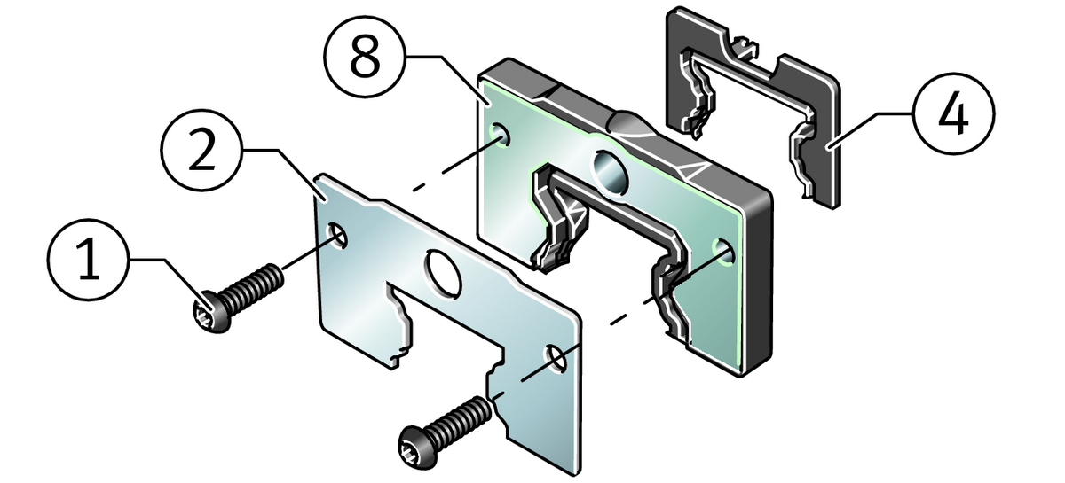 Набор принадлежностей INA KIT.KWVE30-B-OS-330