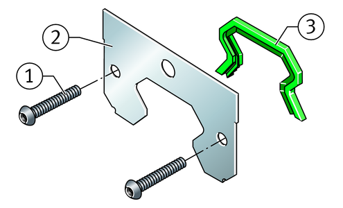 Набор принадлежностей INA KIT.RWU55-E-A-OS-100