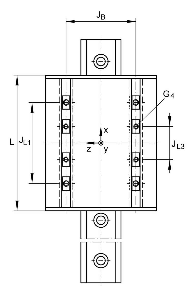 Каретка INA LFCL42
