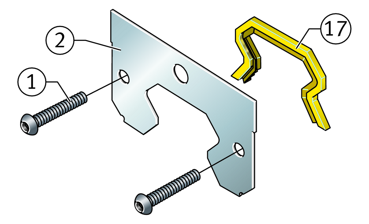 Набор принадлежностей INA KIT.RWU35-E-A-OS-220