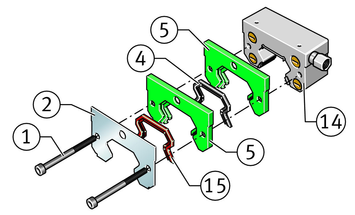Набор принадлежностей INA KIT.RWU35-E-A-H-OS-551