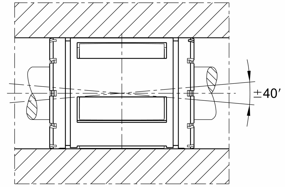 Шарикоподшипник для линейного перемещения INA KS50