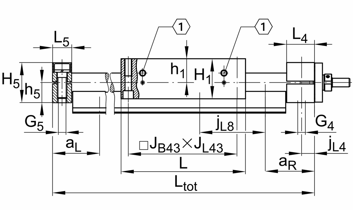 Стол линейного перемещения INA LTS40-230-3240-M-0